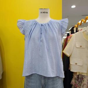 르피타 DP01 민소매프릴블라우스 L252UBL653