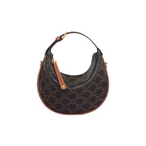 셀린느 틴 룰루 트리옹프 캔버스 카프스킨 탄 120722FQM-04LU