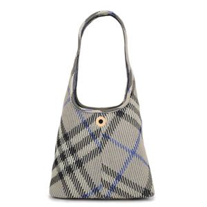 라프리마 버버리 스몰 체크 니트 숄더백 8104389