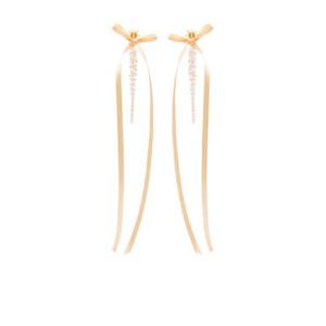 26 SS Simone Rocha 리본 보우 드롭 이어링 ERG4100903 TP432111365