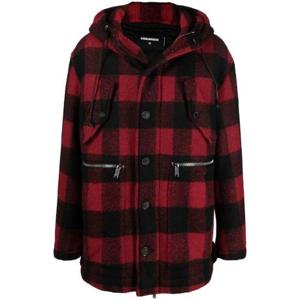 26 SS 디스퀘어드2 디스퀘어드2 체크 싱글 브레스티드 코트 S74AM1186S54010 TP432329363