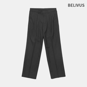 [빌리버스]빌리버스 남자 슬랙스 투턱 와이드 팬츠 BITP051