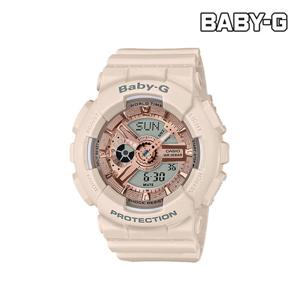 [베이비지]빅페이스 BA-110 시리즈 로즈골드 베이지 BA-110CP-4ADR 지샥 여성시계