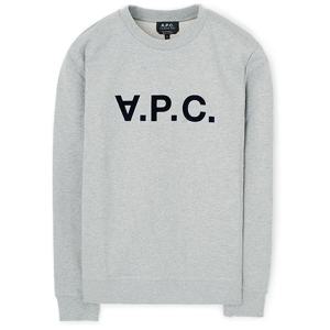 22FW 아페쎄 VPC 로고 맨투맨 그레이 COECQ H27378 PLA