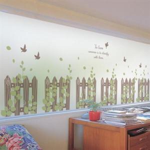 아트박스/낭만창고 dgse277-정원 울타리-반투명시트지