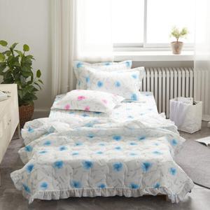 아트박스/르헤브 큐티플라워 스노우 리플 누비이불 패드세트 SS