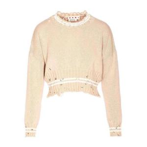 마르니 긴팔 티셔츠 GCMD0276Q2UFC65200W35 Beige