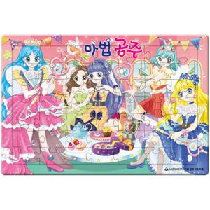 아트박스/퍼즐사랑 49 64 랜덤조각 판퍼즐 - 마법 공주