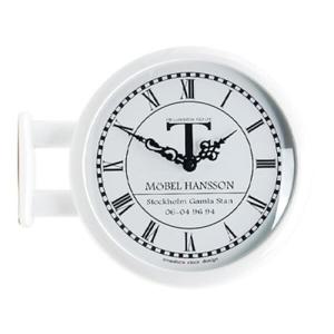 아트박스/타임데코 모던양면시계화이트0604