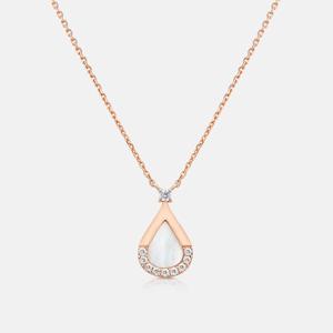 스틸라 스털링 실버 로즈 네크리스 A233SN1364RPH