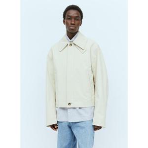 26 SS 보테가베네타 남성 캔버스 블루종 재킷 bov0156004bei