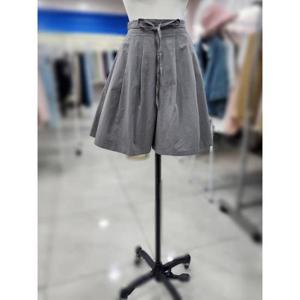 스테파니 세이브존08 반밴딩 핀턱 반바지 A25PT5227