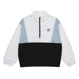 [에꼴리에]3색배색 쿨 스판 아노락 점퍼9 23B01039