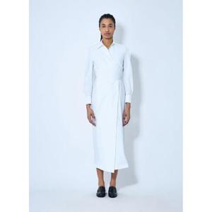 26 SS 막스마라 여성 포플린 셔츠 원피스  max0260036wht