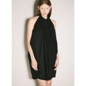 26 SS 발렌시아가 여성 서스펜디드 셔츠 원피스  bal0258005blk