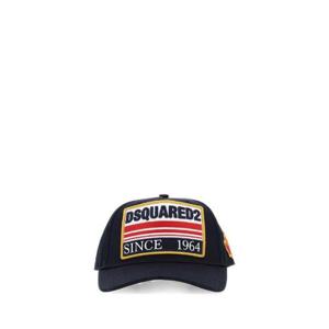 Dsquared2 곡선형 좁은 챙 야구 모자 BCM051605C00001 M1386 TP943902806