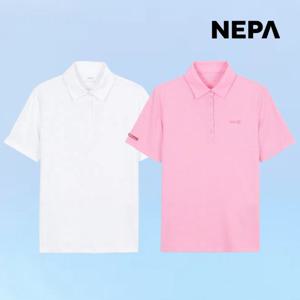 네파 여성 웨이브 반팔 폴로티셔츠 베이직 등산 스포츠 단체 카라티 7L45246