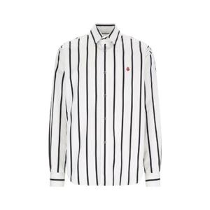 알렉산더 맥퀸 스컬 자수 스트라이프 셔츠 809346QNAAZ 9080 TP934667965