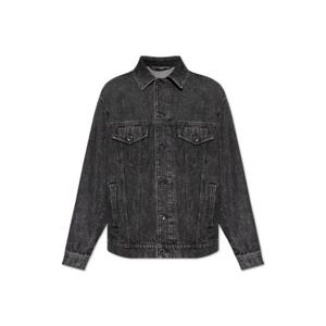 돌체앤가바나 DG 로고 플라크 버튼 데님 재킷 G9NL5DG8LL7 S9001 TP944849722