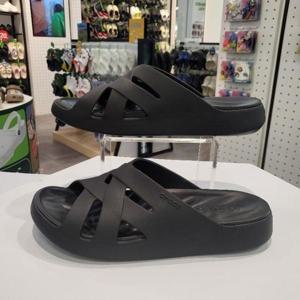 CROCS HC14 크록스 겟어웨이 위브 슬라이드 210788-001