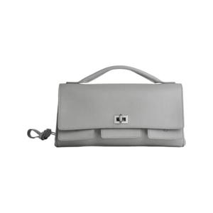 발렌시아가 벨 에어 클러치 온 스트랩 스몰 클라우드 그레이 8349432ABAW1142