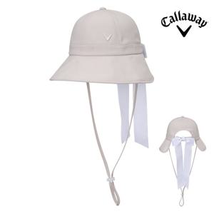 캘러웨이 우먼스 블리스 버킷햇 여성용 골프모자 베이지