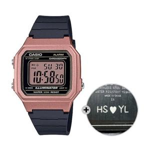 (무료각인) 카시오 전자 시계 공용 커플 W-217HM-5A