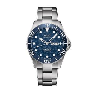 미도 남성 메탈 시계 오션스타 M042.430.11.041.00