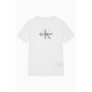 [캘빈클라인 진]여성 히어로 모노그램 로고 반팔티셔츠 47B865G