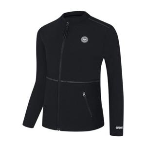 아레나  마크 집업 래쉬가드(A5BB1BC03BLK)