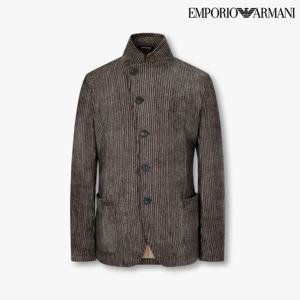 [엠포리오 아르마니]남성 오프 센터 패스닝 코듀로이 자켓(A515302011)(1650000)