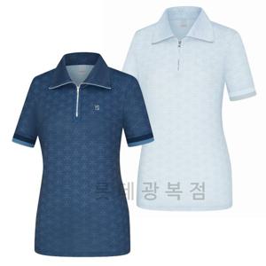 [콜핑]모카 여성 여름 흡습속건 카라집업티셔츠 KWT4960W-KP03