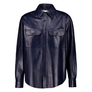 26 SS 알렉스 더블 포켓 레더 셔츠 838606Q5APY TP441202488