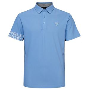 [와이드앵글]TO 소매 로고 허니콤 폴로 티셔츠  WMM25234B1