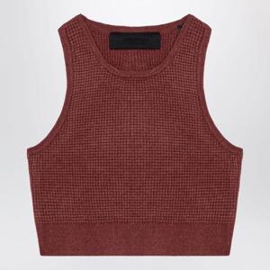 피어오브갓 민소매 티셔츠 192BT247226FW Burgundy