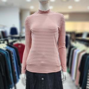 [조이너스]여성 정장 24신상 반폴라 저지 스판 이너 티셔츠JEW0W