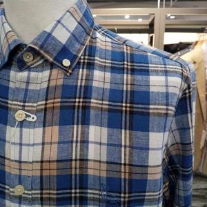 트레몰로 HC10 긴팔 캐주얼 체크 마남방 TRHNL5S2501