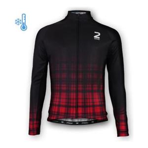 자전저상의 겨울기모 자전거져지 라이딩의류 G체크레드 기모저지