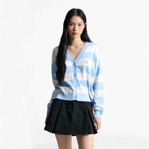 타미진스 여성 릴랙스 스트라이프 가디건 T32F6KCD11TWT1