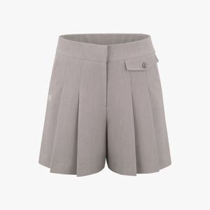 페어라이어 여성 플리츠 큐롯 팬츠 (베이지)