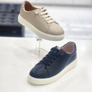 [무크]여성 밴드 캐주얼 스니커즈 322382 블랙_JK