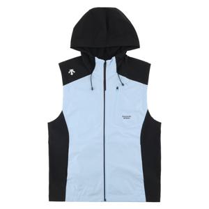 데상트 남성 경량 우븐 베스트 SP321TVE71SKY