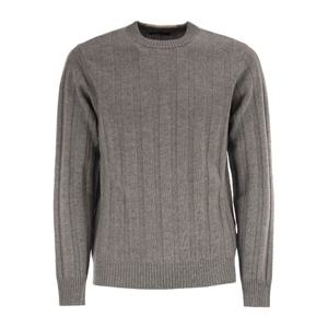 페세리코 울 캐시미어 와이드 리브 크루넥 스웨터 R59453F07 71