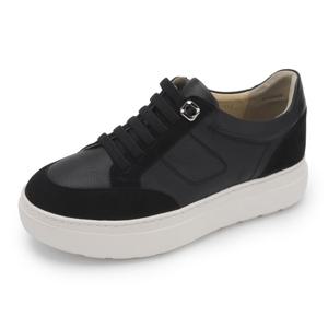 금강 랜드로바 여성 캐주얼 키높이 밴딩 스니커즈 LAUOXC5227WG1 블랙