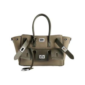 발렌시아가 벨 에어 캐리 올 백 미니 카키 8357322ABP83503