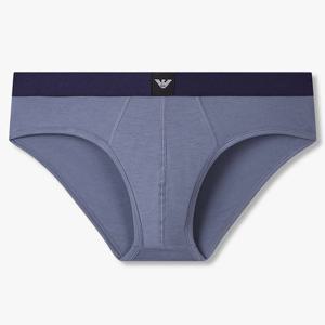 [엠포리오 아르마니 언더웨어]에센셜 로고라벨 코튼 삼각브리프(0815311324)