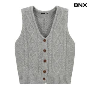 택가 59,000원 [BNX] 울 심플 니트 베스트 (BX3VT001L0)