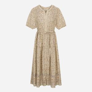 [써스데이아일랜드][여성]보더 플라워 풀오픈 원피스(T256MOP139W)