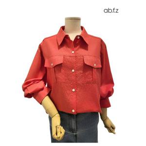 [에이비에프지]컬러플 긴팔 마 남방 APZ3QB01H