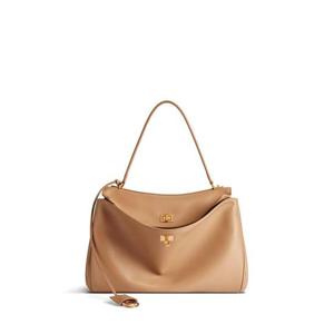 발렌시아가 토트백 789772 2AA4V2621 LATTE